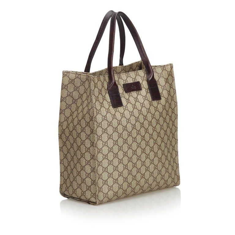 Canvas Tote Gucci Plastic Tote Bag Gucci Original Genuine Tote