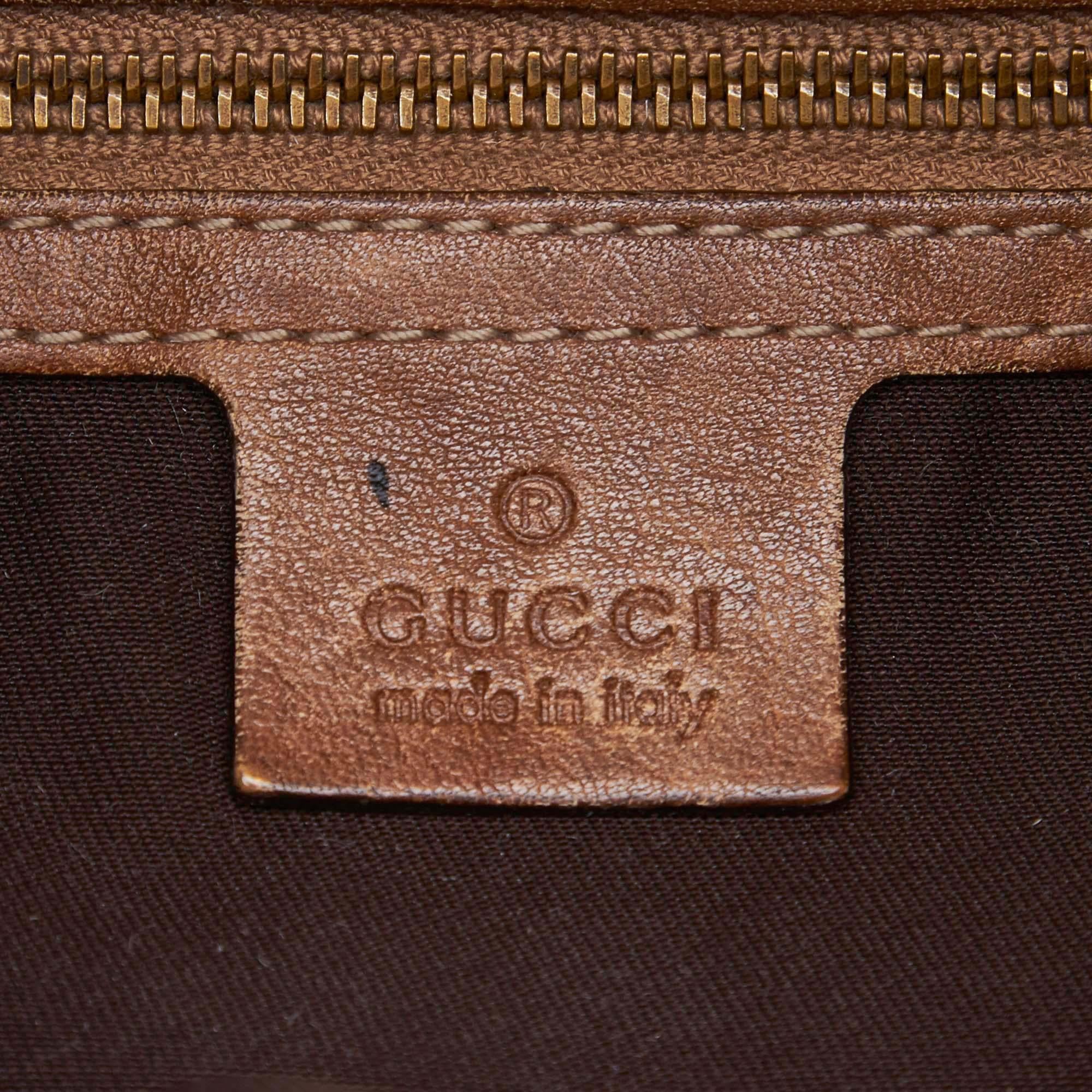 Vintage Authentic Gucci Black Leather New Pelham Satchel Italy MEDIUM  For Sale 2