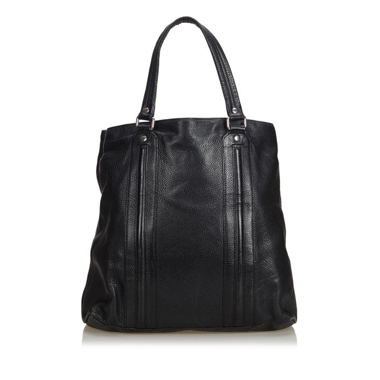 gucci tote bag vintage black