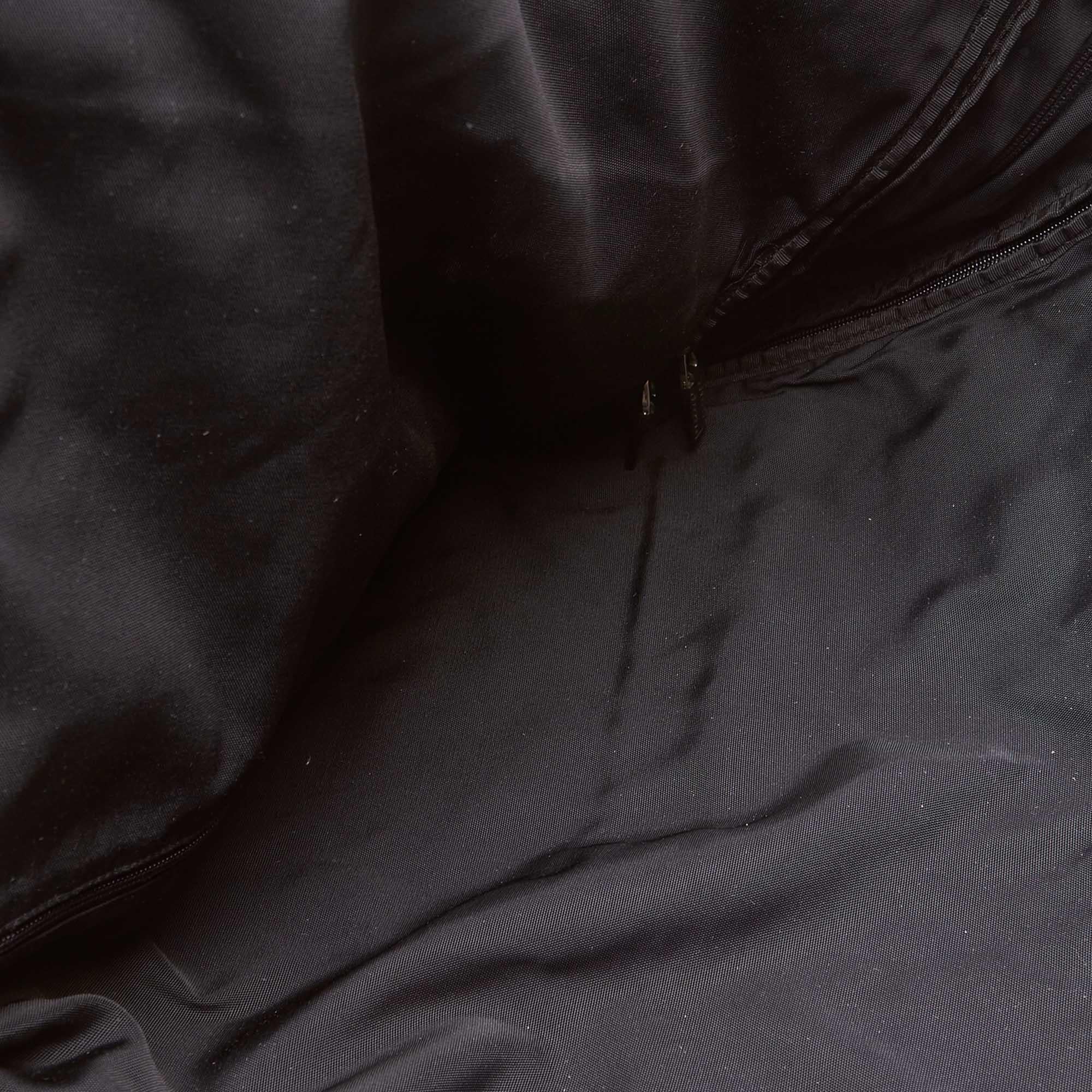 Vintage Authentic Gucci Black Nylon Fabric Garment Bag Italy LARGE  1