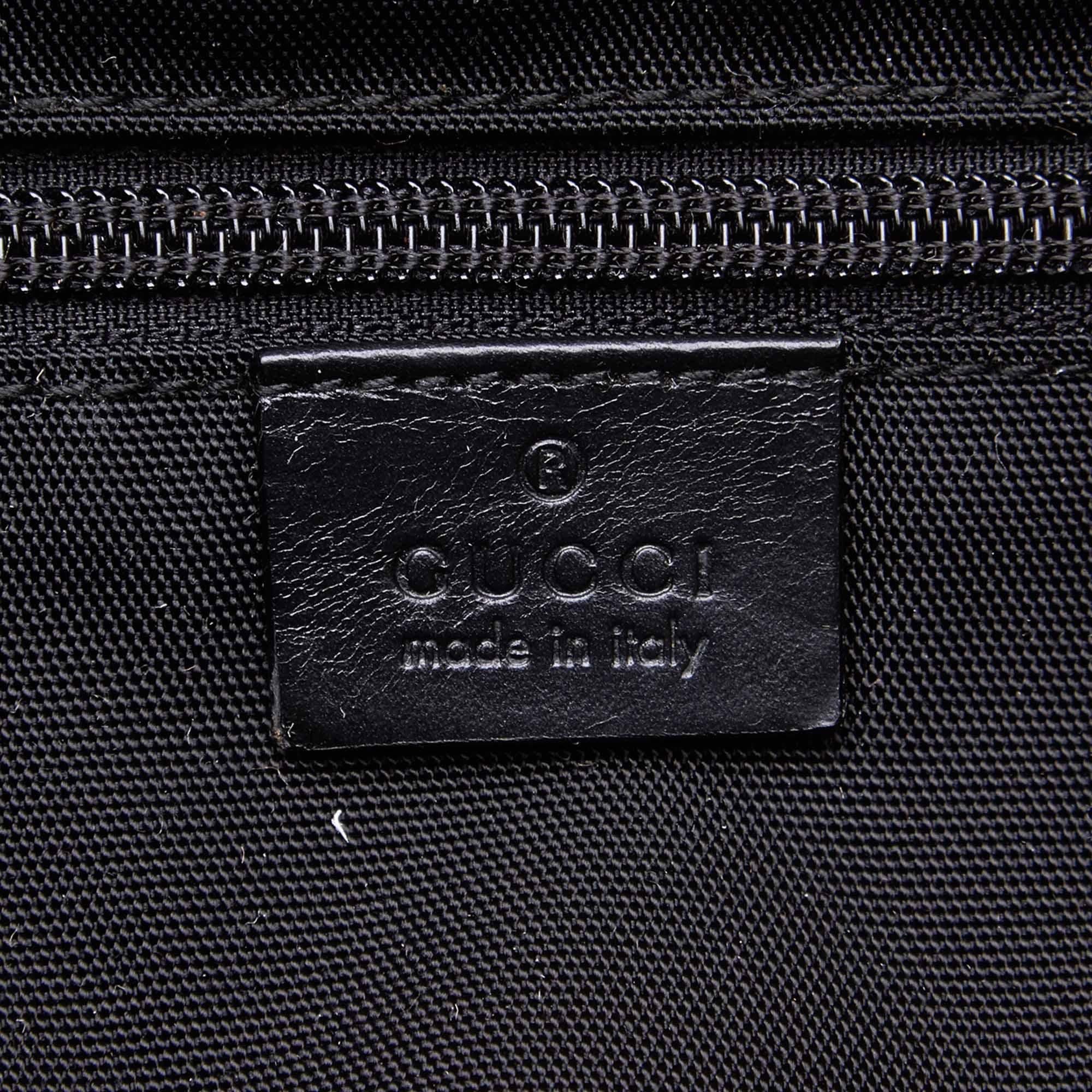 Vintage Authentic Gucci Black Nylon Fabric Garment Bag Italy LARGE  2