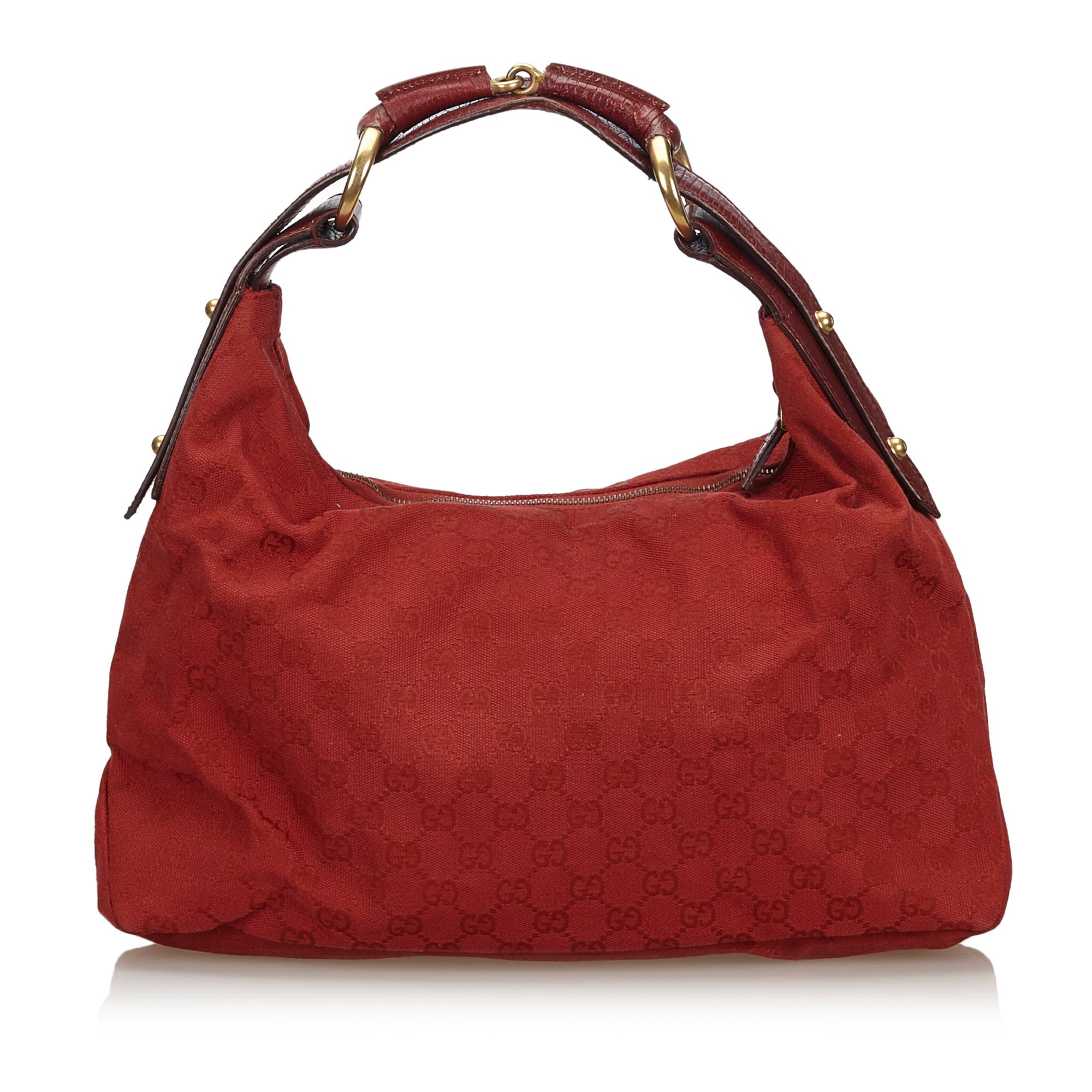 Authentic gucci horsebit hobo discount