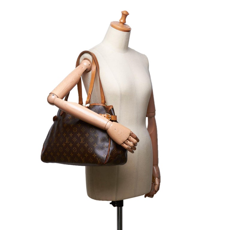 Vintage Authentic Louis Vuitton Brown Batignolles Horizontal Spain