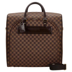Vintage Authentic Louis Vuitton Brown Ebene Nolita PM France SMALL