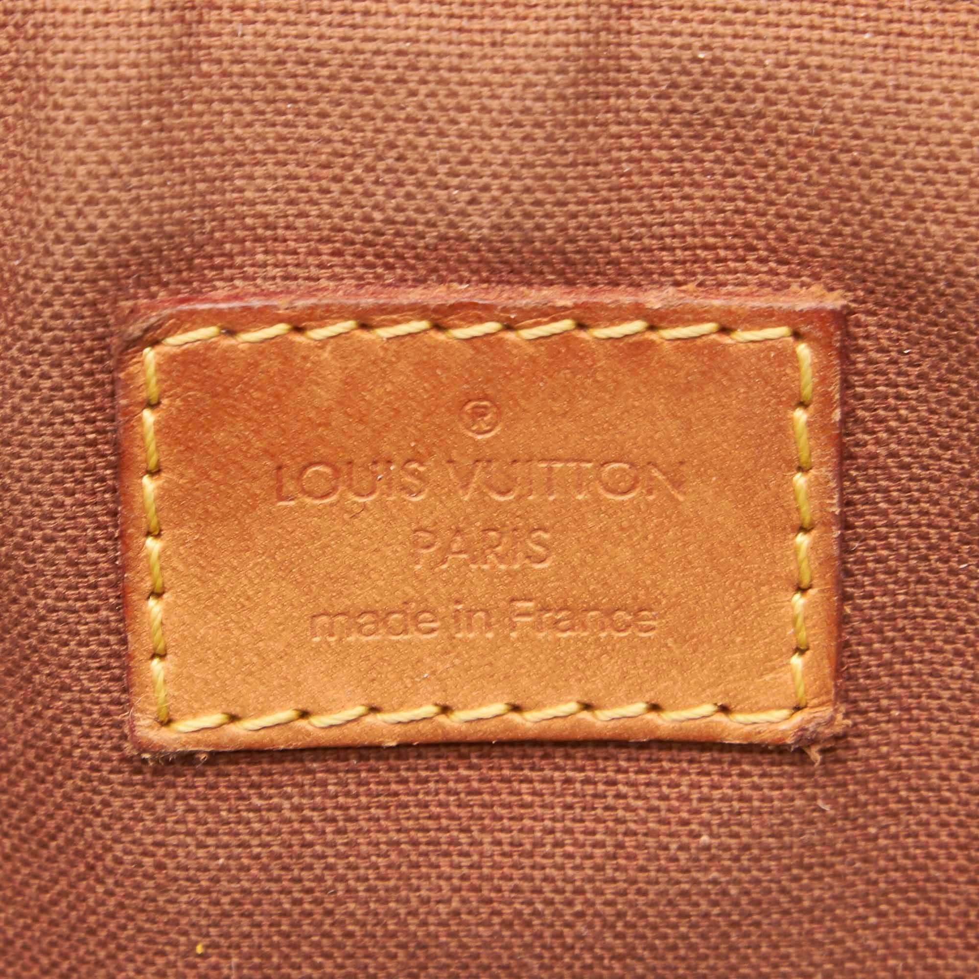 Vintage Authentic Louis Vuitton Brown Monogram Canvas Tivoli PM France SMALL  im Angebot 1