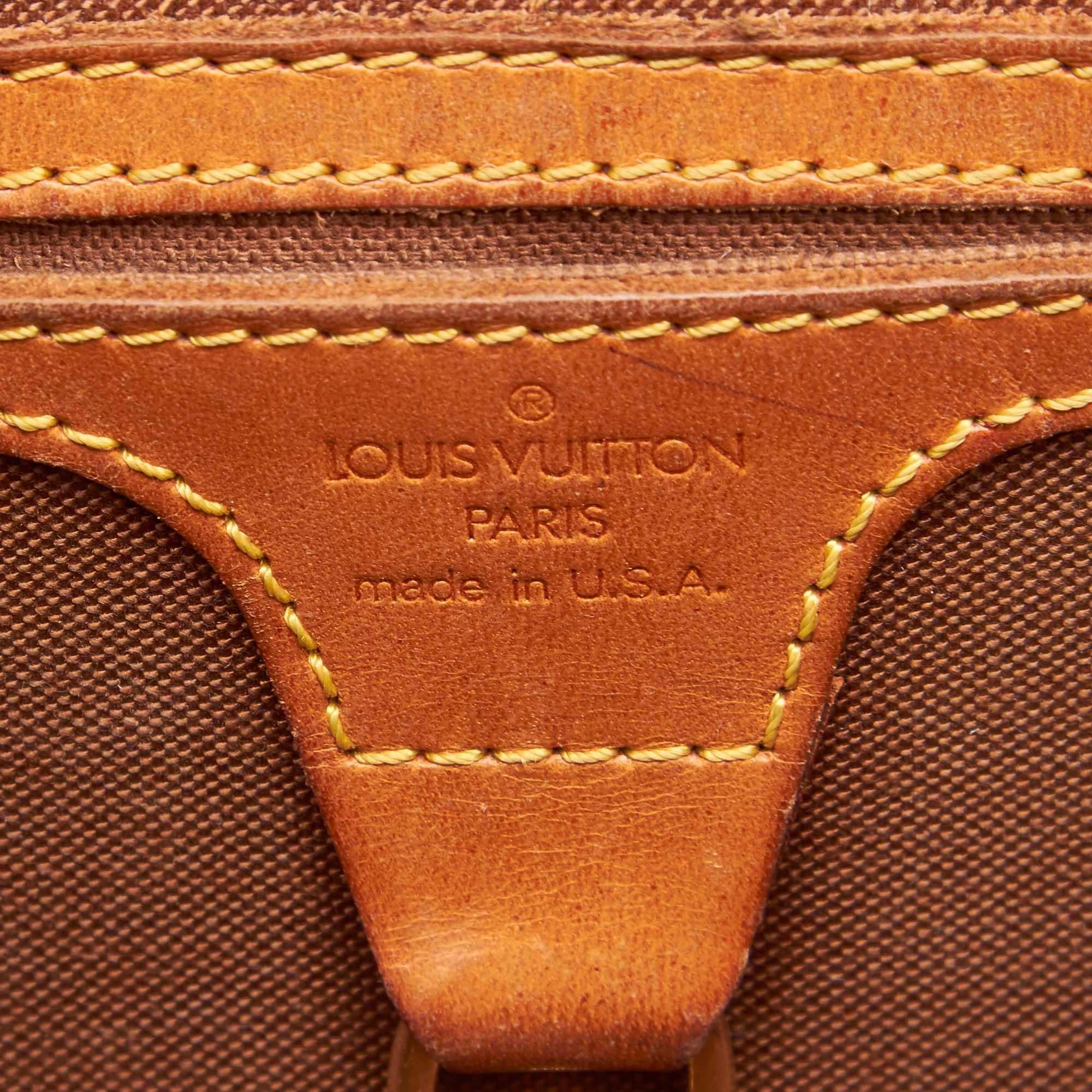 Vintage Authentic Louis Vuitton Ellipse MM w Padlock MEDIUM  im Angebot 1