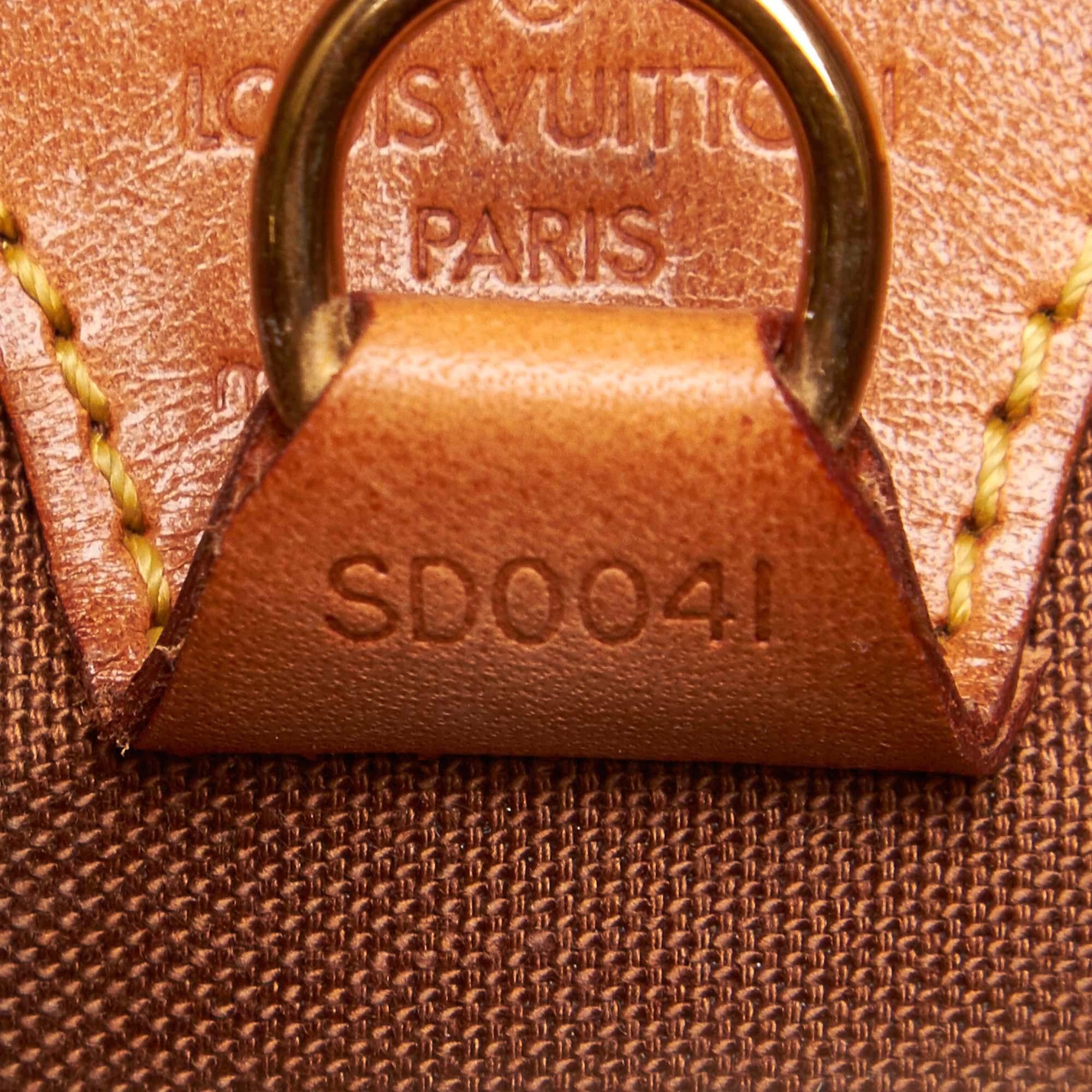 Vintage Authentic Louis Vuitton Ellipse MM w Padlock MEDIUM  im Angebot 2