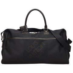 Vintage Authentic Louis Vuitton Geant Albatross Duffel Bag w Padlock Key LARGE