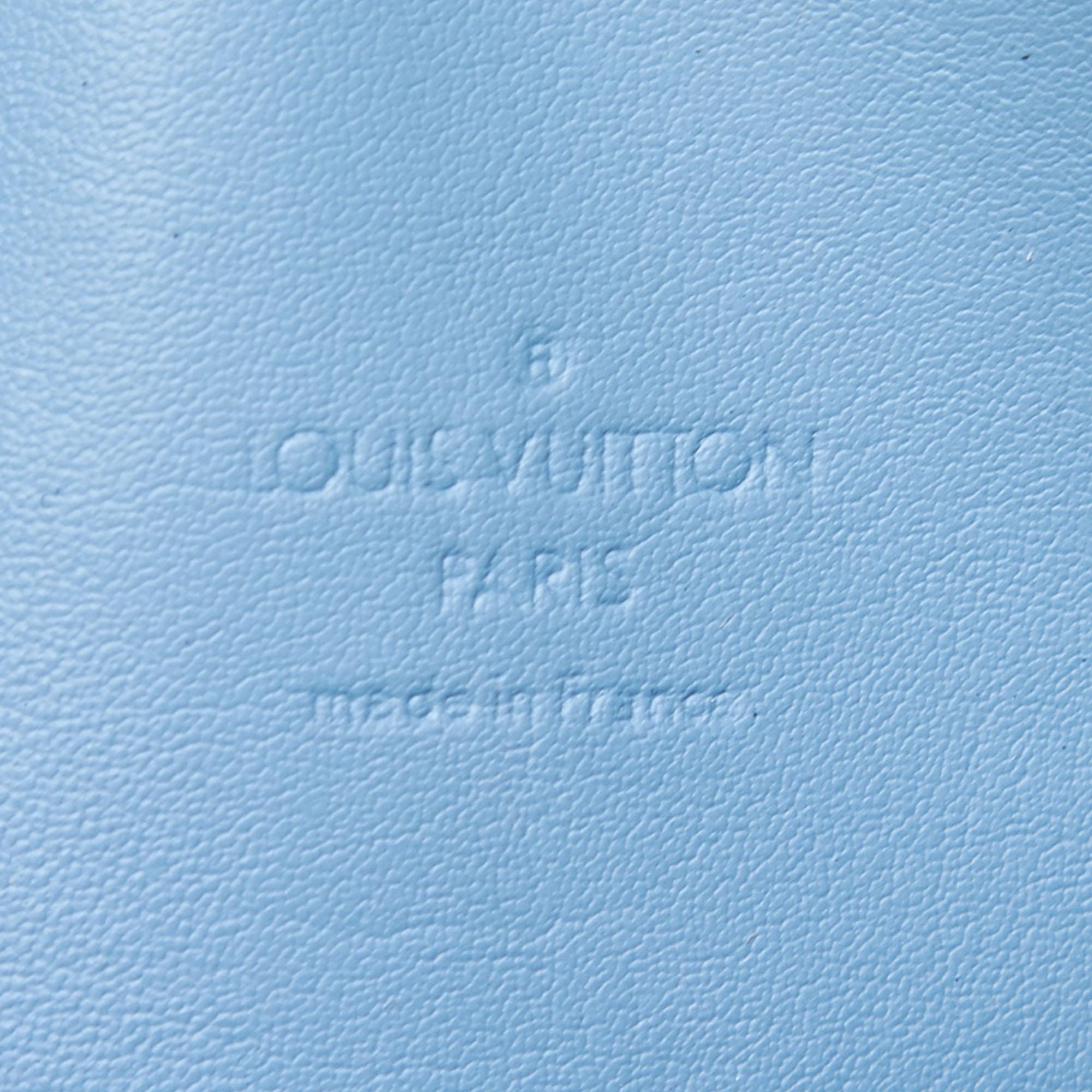 Beige Vintage Authentic Louis Vuitton Green Vernis Leather Bedford France MEDIUM 