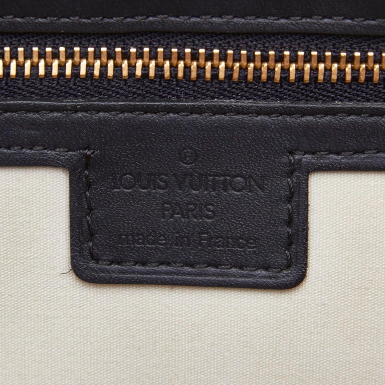 Vintage Authentic Louis Vuitton Monogram Mini Lin Alma Long
