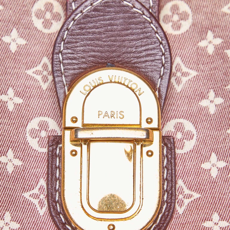 Vintage Authentic Louis Vuitton Monogram Mini Lin Elegie w Authenticity Card For Sale at 1stdibs