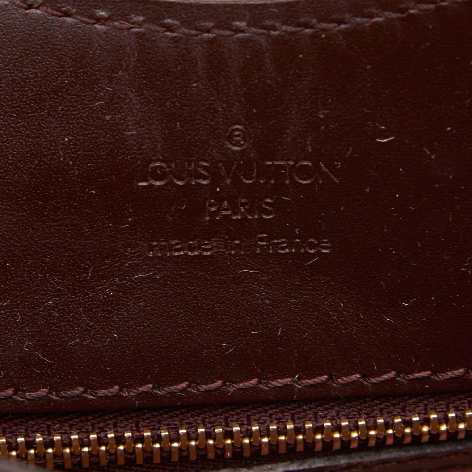 Vintage Authentic Louis Vuitton Pink Sac Kathleen France w Dust Bag MEDIUM  im Angebot 2