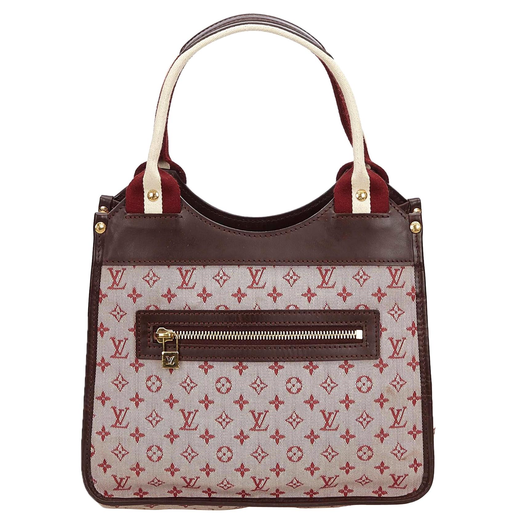 Vintage Authentic Louis Vuitton Pink Sac Kathleen France w Dust Bag MEDIUM  im Angebot