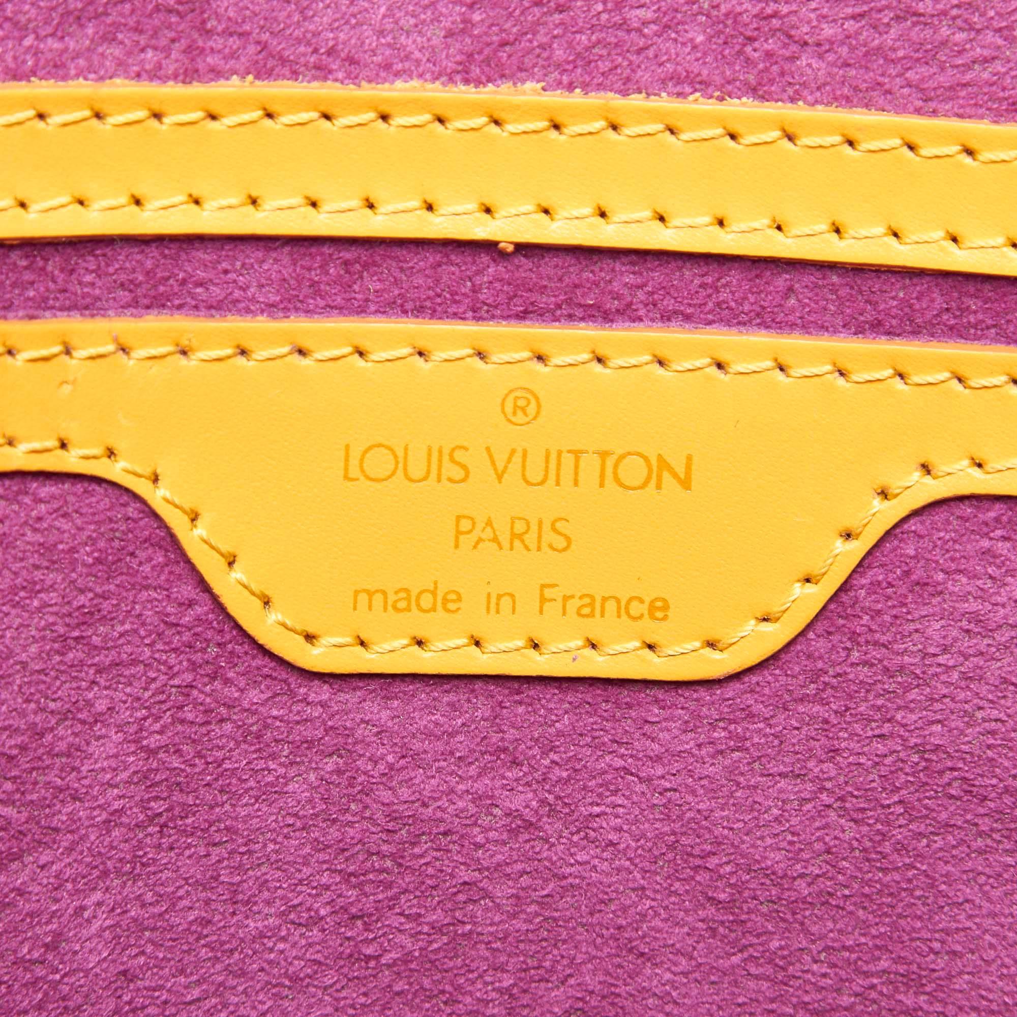 Vintage Authentic Louis Vuitton Saint Jacques PM Short Strap France SMALL  1