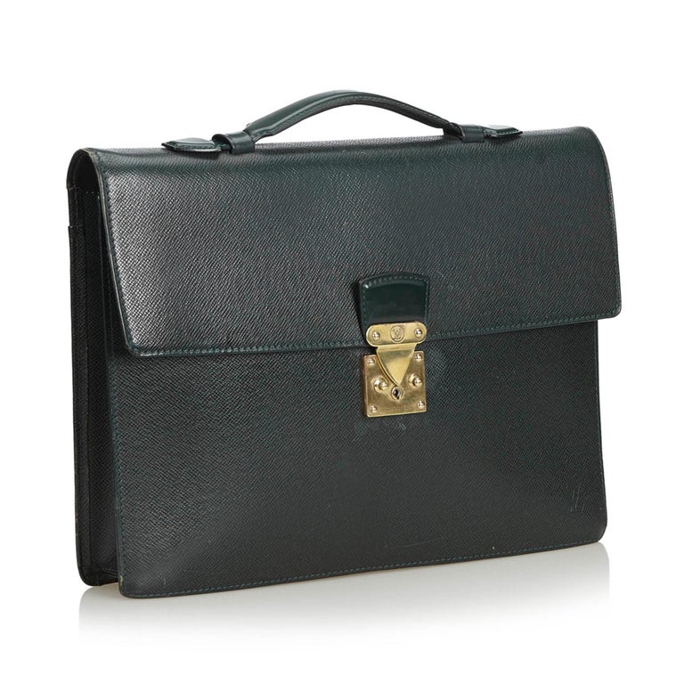 Vintage Authentic Louis Vuitton Serviette Kourad Briefcase w Dust Bag ...