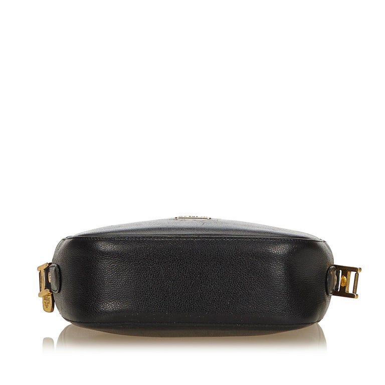 Leather crossbody bag MCM Black in Leather - 28634755