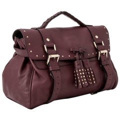 Used Authentic Mulberry Leather Alexa Tassel Bag United Kingdom MEDIUM 