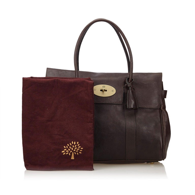 Vintage Authentic Mulberry Leather Bayswater United Kingdom w Dust Bag