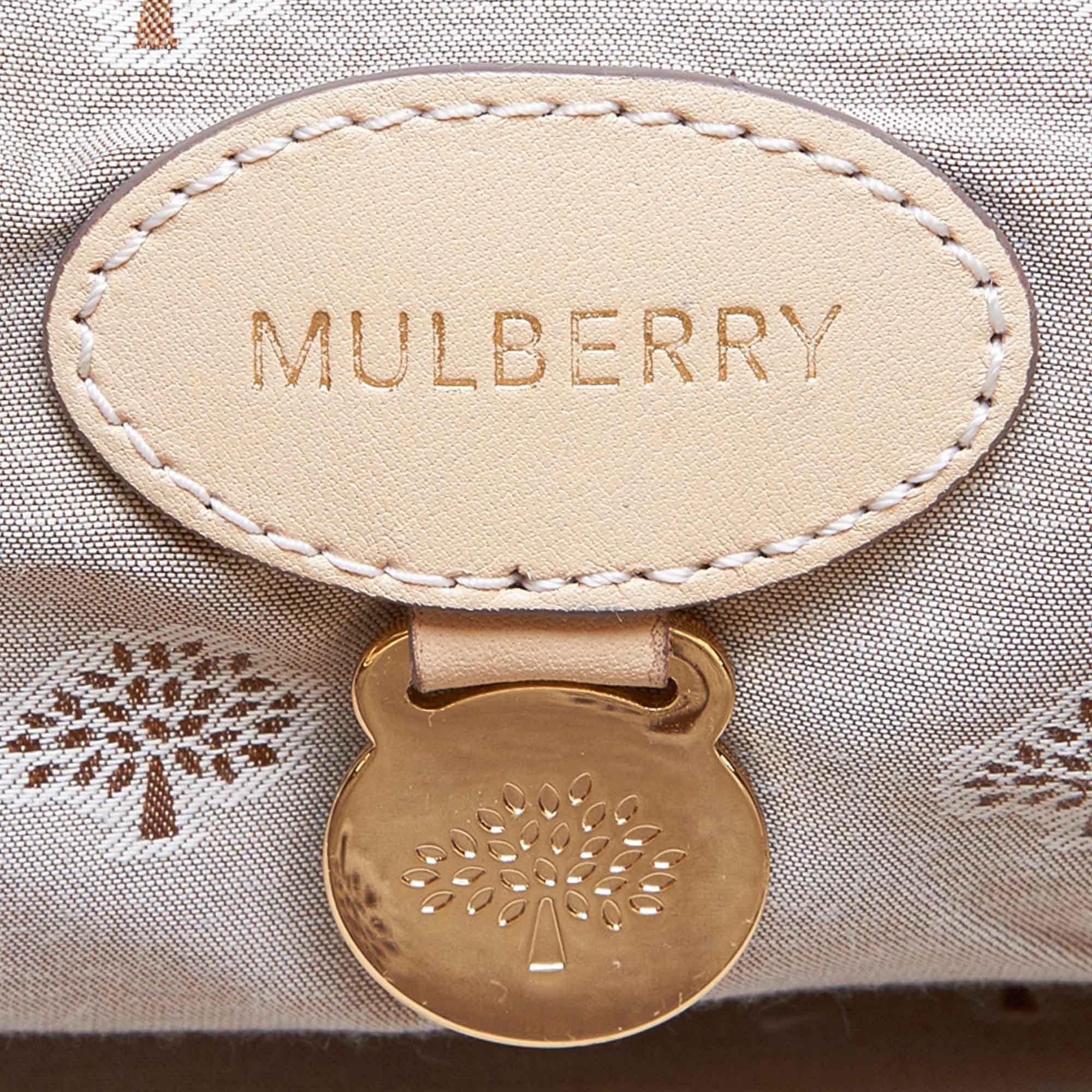 Vintage Authentic Mulberry Leather Maisie United Kingdom w Dust Bag MEDIUM  For Sale 1