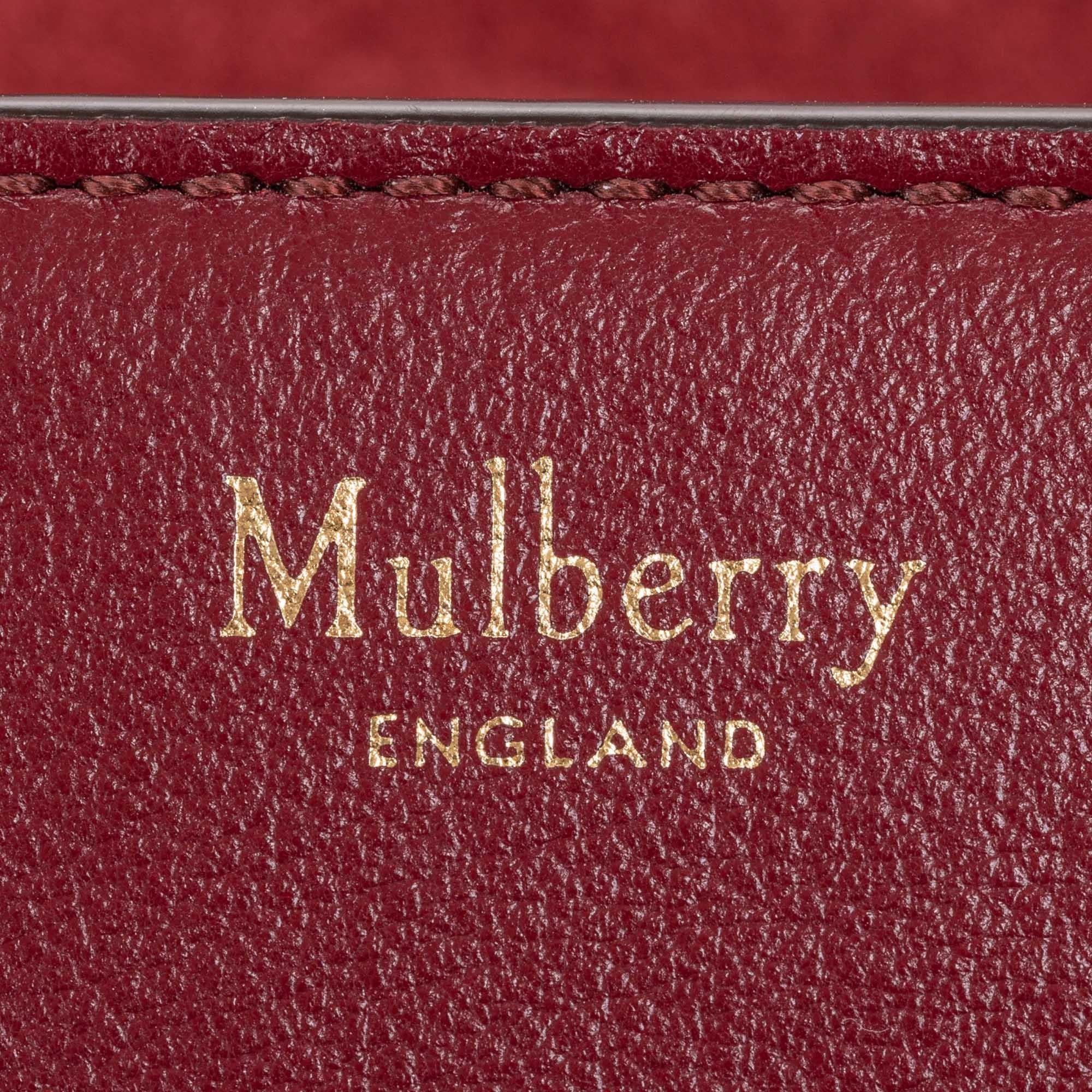 Gray Vintage Authentic Mulberry Leather Python Pembroke Shoulder Bag w Dust Bag Key  For Sale