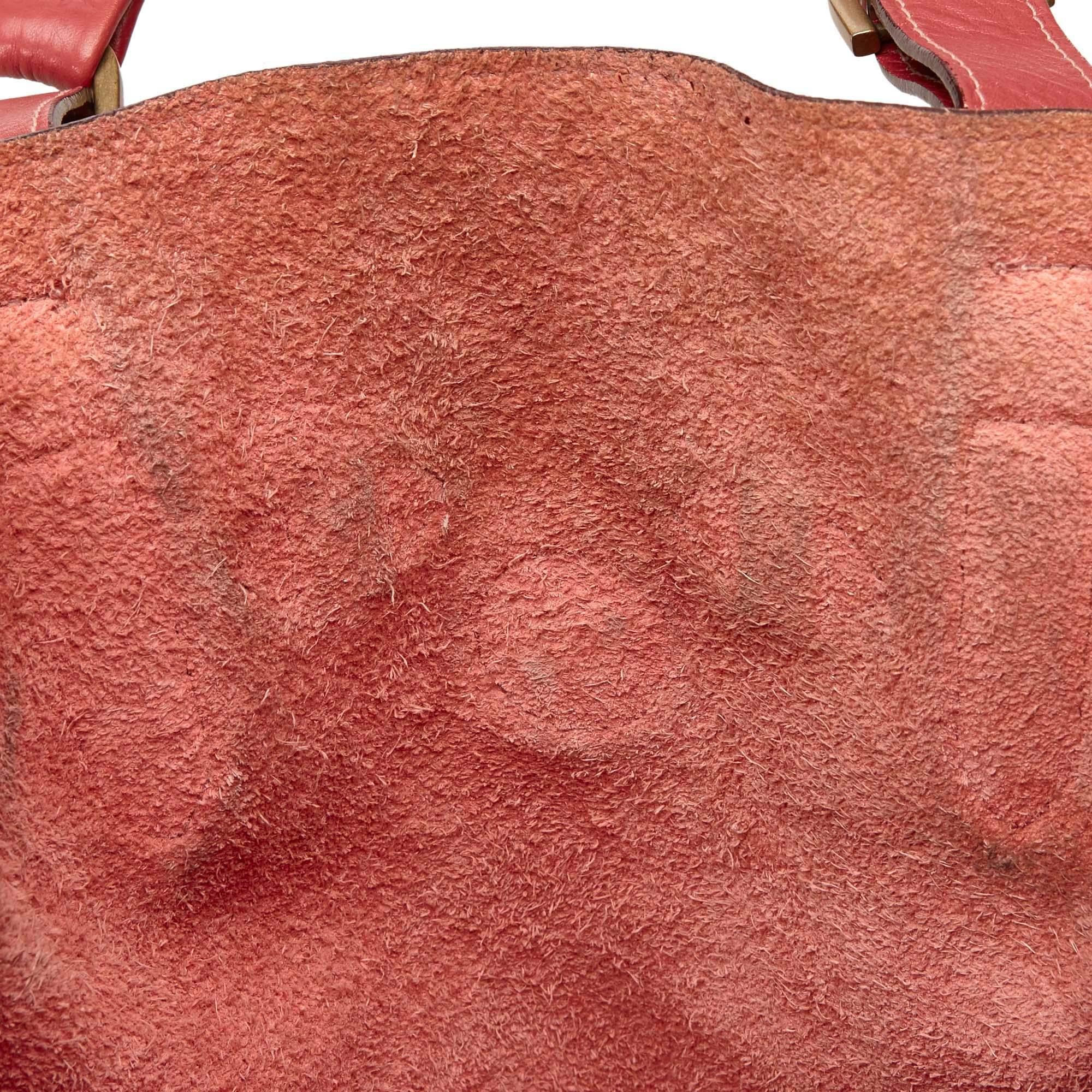 Vintage Authentic Mulberry Pink Leather Shoulder Bag United Kingdom MEDIUM  For Sale 4