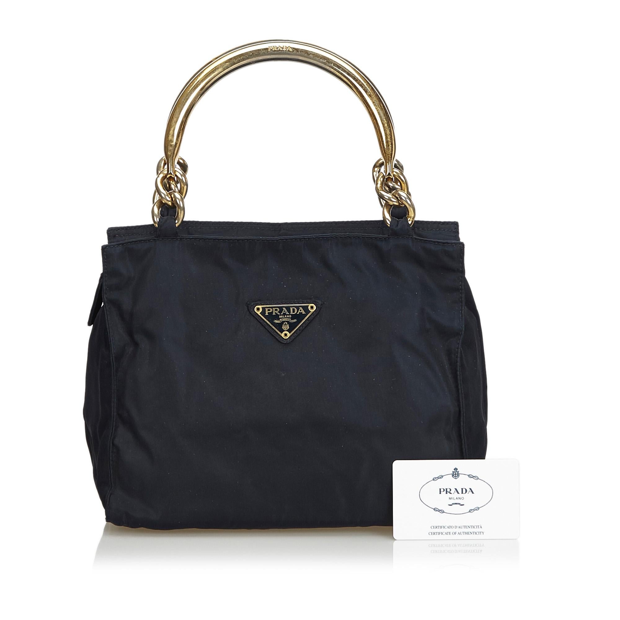 prada fabric handbag