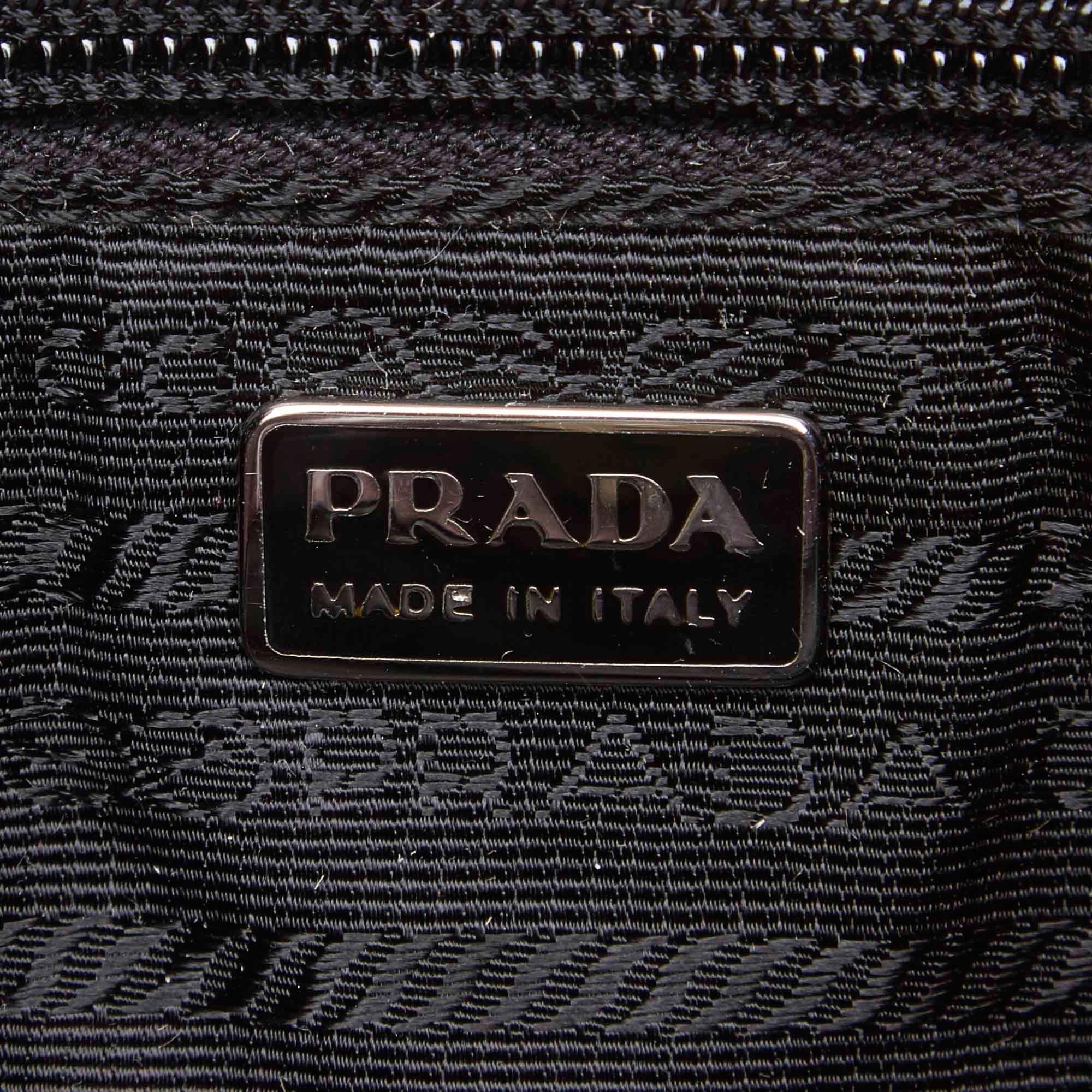 Vintage Authentic Prada Purple Leather Shoulder Bag Italy w Dust Bag MEDIUM 1