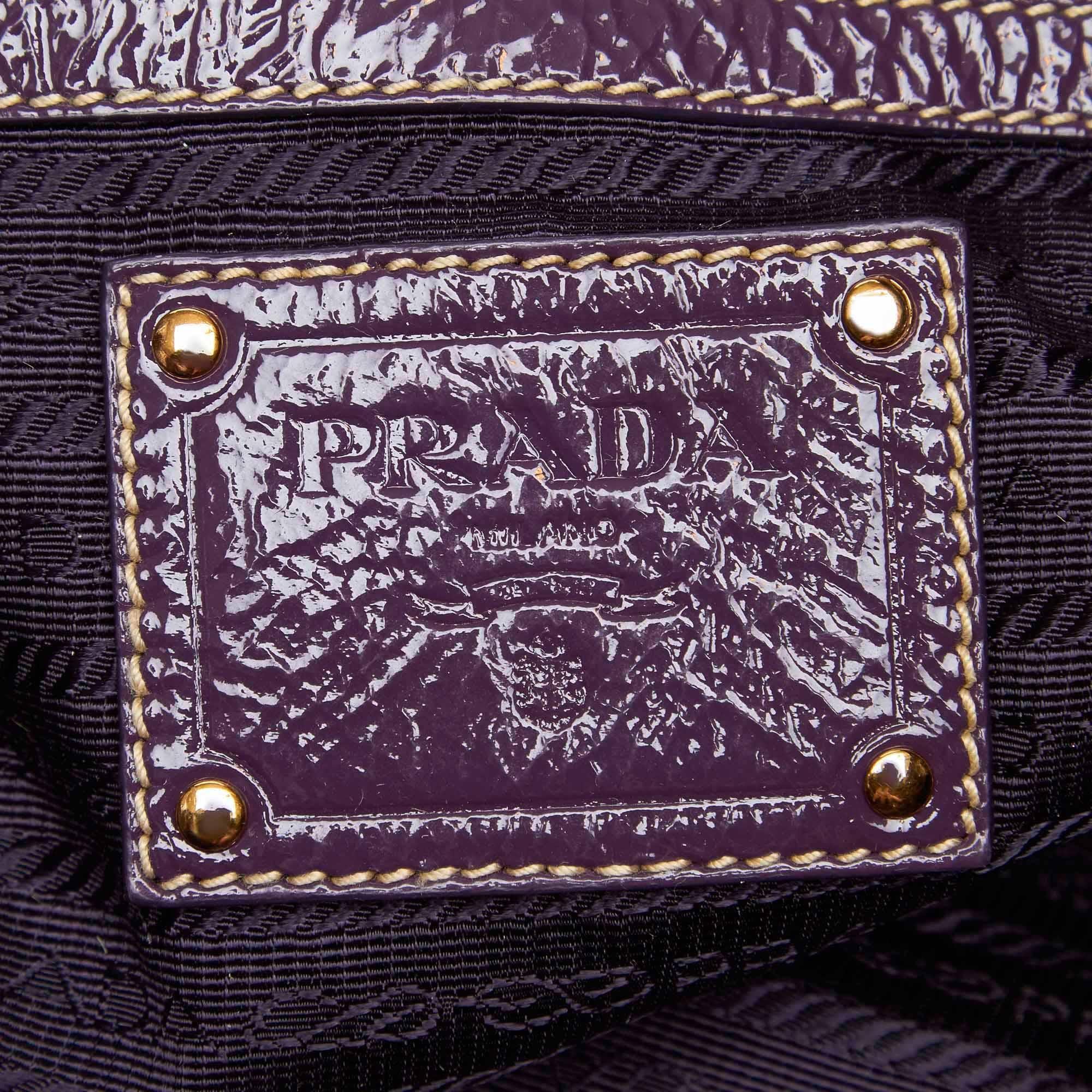 Vintage Authentic Prada Tessuto Pietre Tote Bag w Dust Bag Authenticity Card  For Sale 1