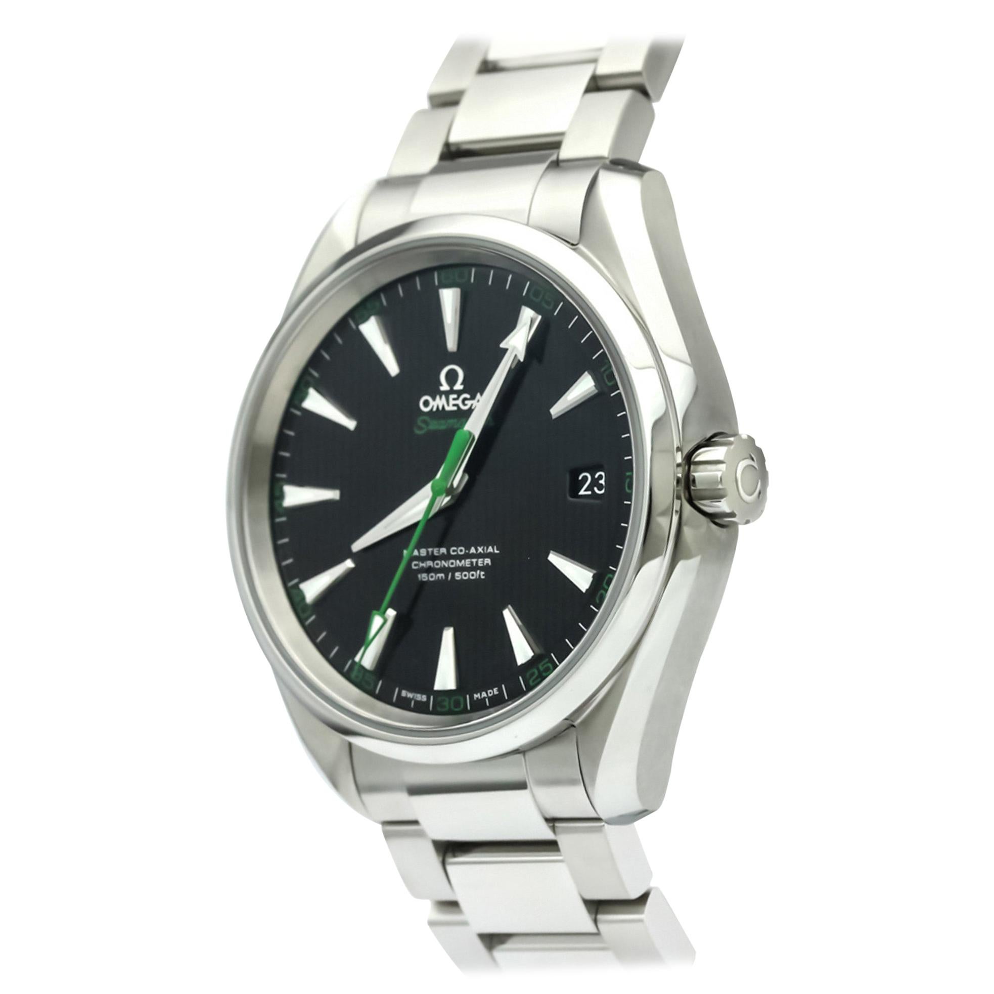 Vintage Authentic Seamaster Aqua Terra Master Co Axial Golf Edition Automatic Wa For Sale