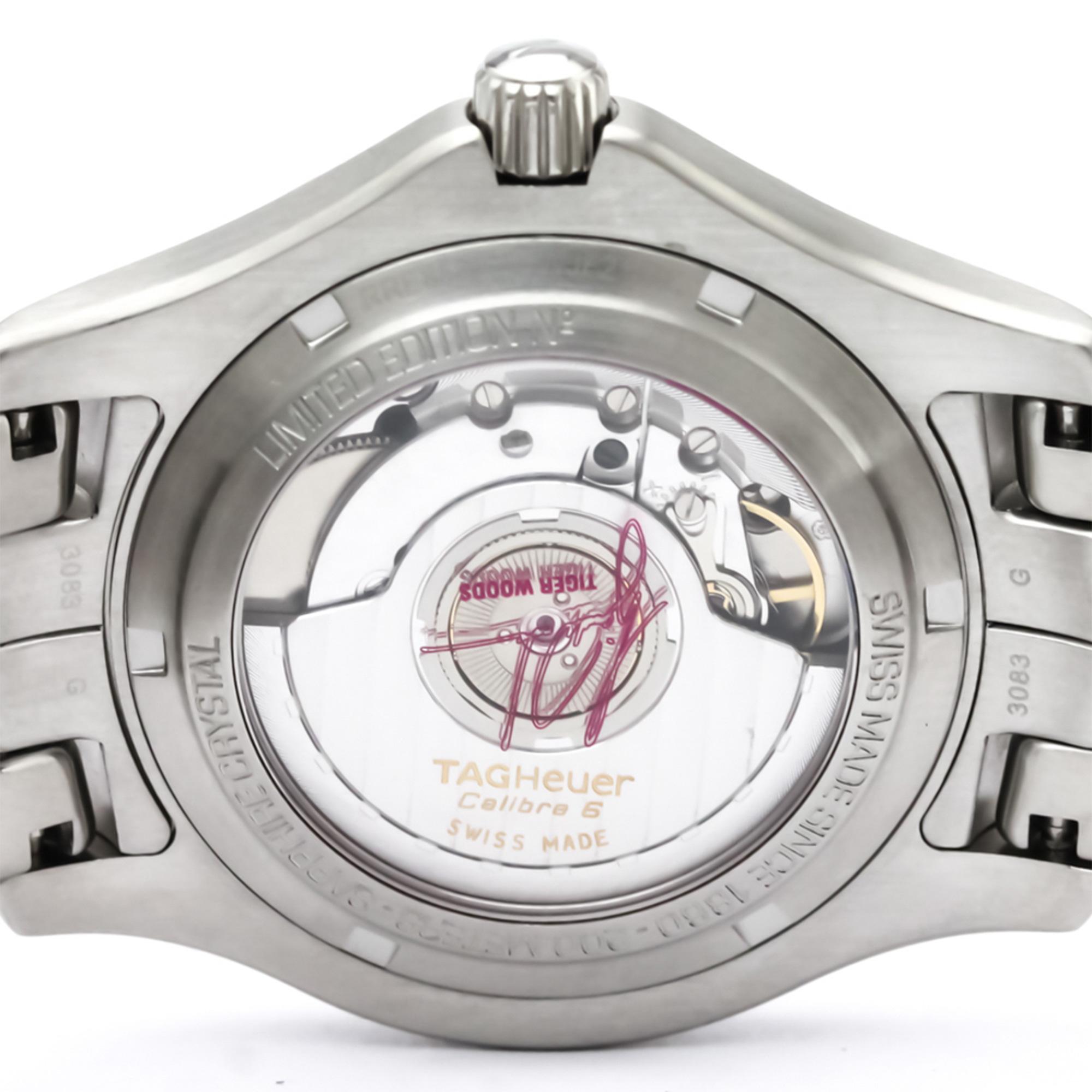 Tag heuer tiger outlet woods signature watch