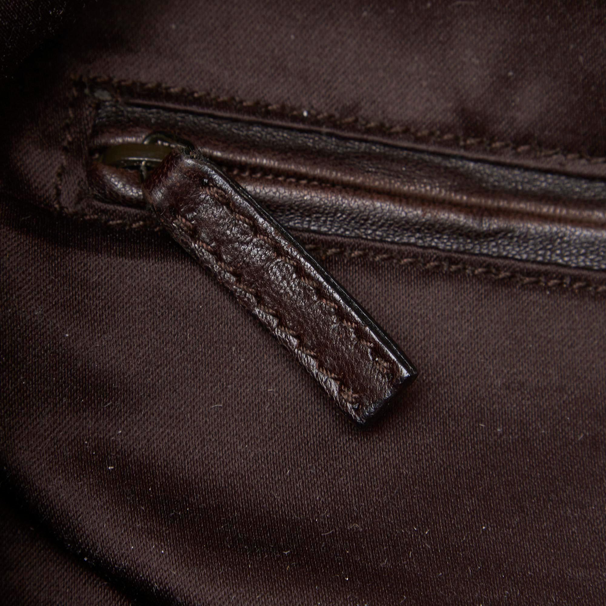 Vintage Authentic YSL Brown Suede Leather Boheme Hobo Bag France LARGE  For Sale 4