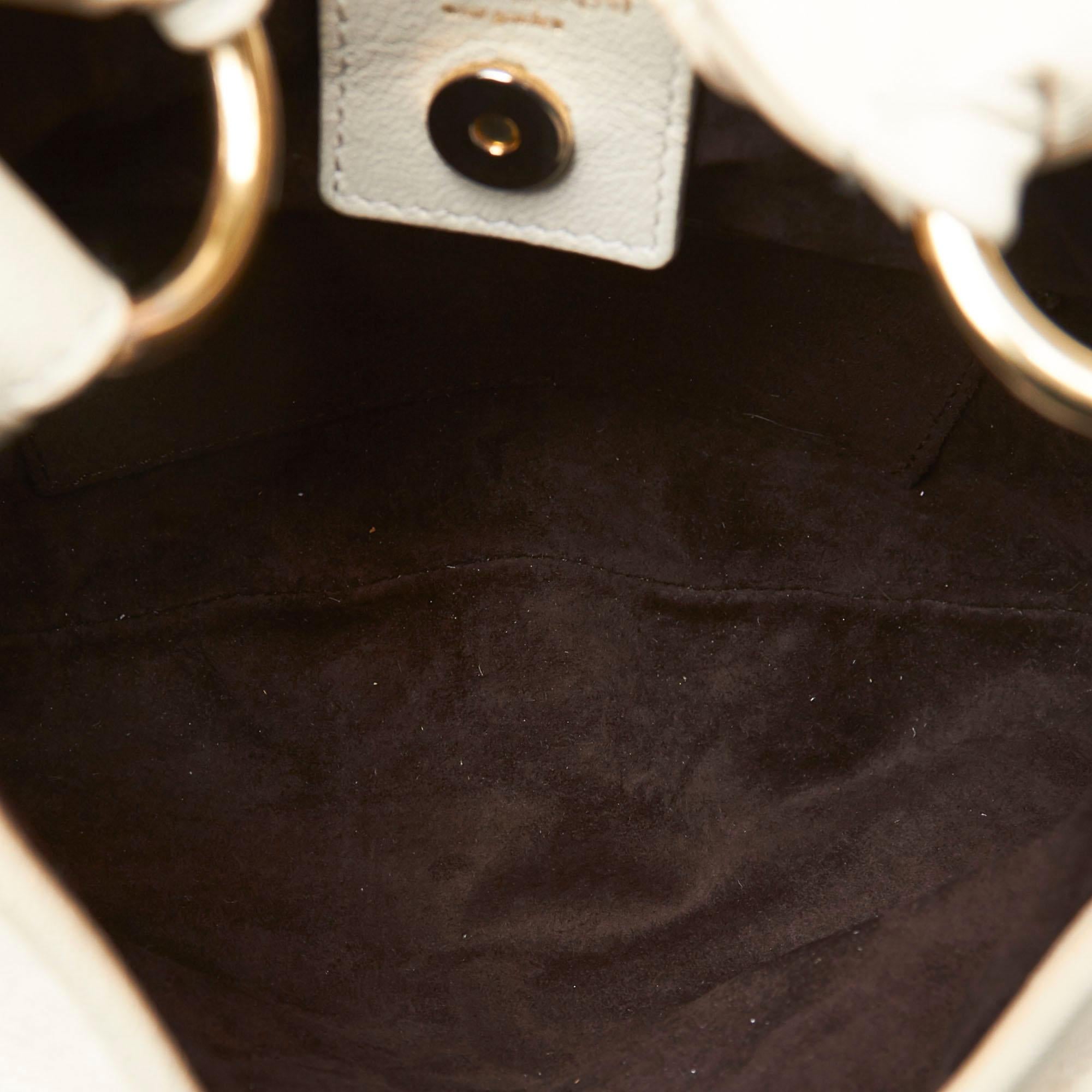 Women's Vintage Authentic YSL Leather Saint Tropez Shoulder Bag Italy w Dust Bag MEDIUM  For Sale