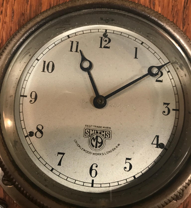 Vintage Auto Car Clock by Smiths of England at 1stDibs