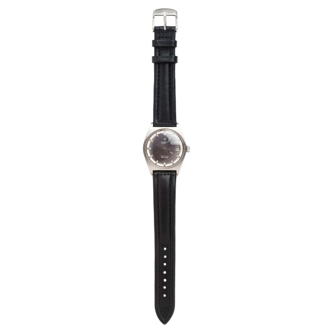 Vintage Automatic Swiss Watch Tissot VisoDate SeaStar PR 516 Ca 1965 vintage-automatic-swiss-watch-tissot-visodate-seastar-pr-516-ca-1965