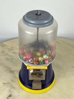 Vintage Automatic Vending Machine With Coin, Italy, 1980s