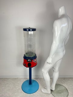 Vintage Automatic Vending Machine With Coin, Italy, 1980s