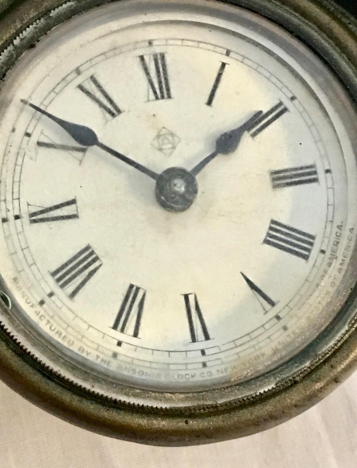 Vintage Automobile Ansonia Clock & Co. 9