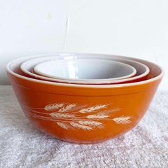 Vintage Autumn Harvest Bowls by Pyrex - Set of 3