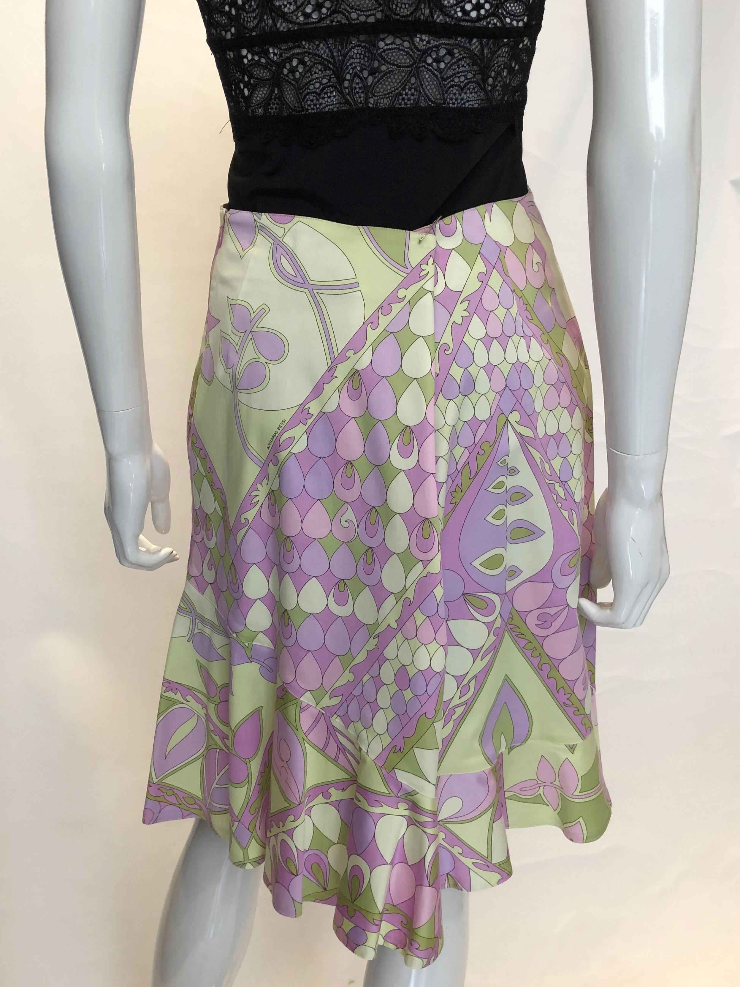 Vintage Averardo Bessi Cotton Summer Skirt For Sale 1