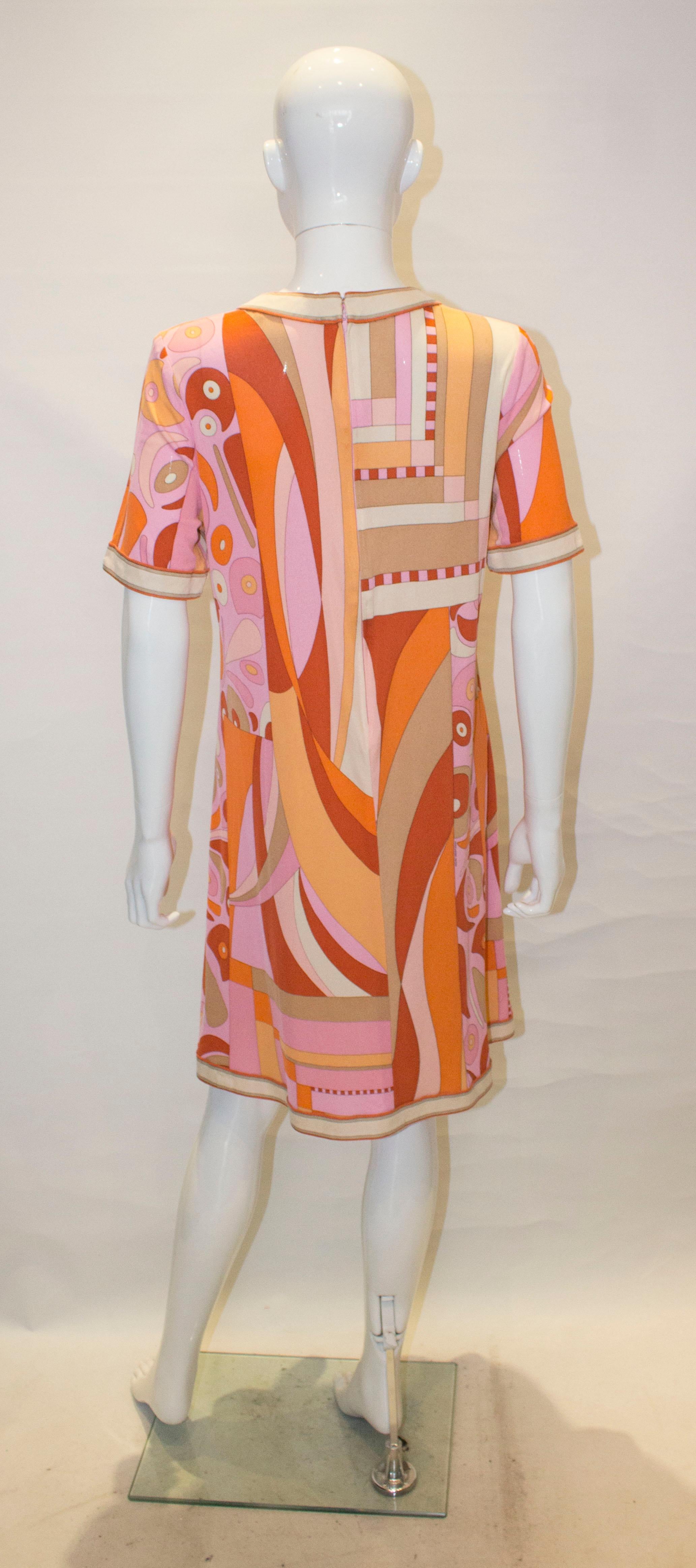 Vintage Averardo Bessi Silk Jersey Dress In Good Condition In London, GB