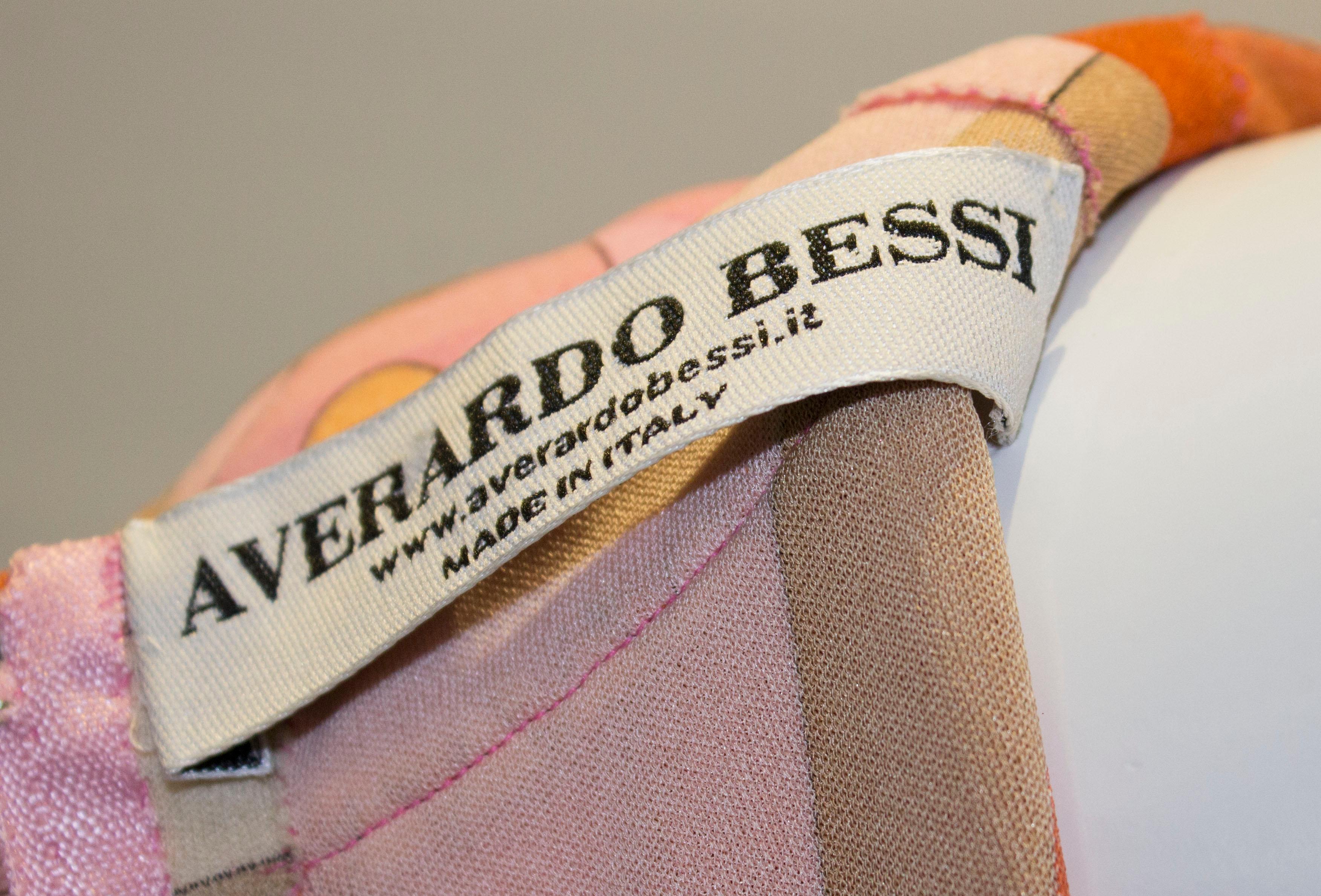 Vintage Averardo Bessi Silk Jersey Dress 1