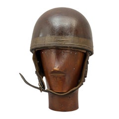 Vintage Aviakit Trackstar Motorcycle Helmet, Acu Pattern