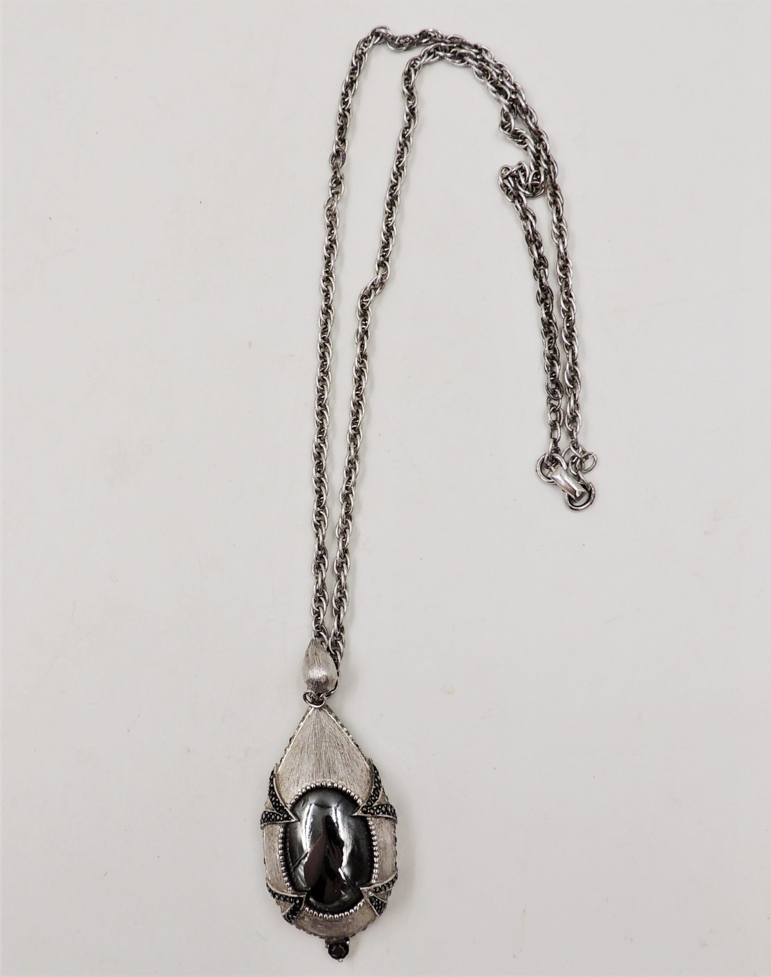vintage avon heart necklace