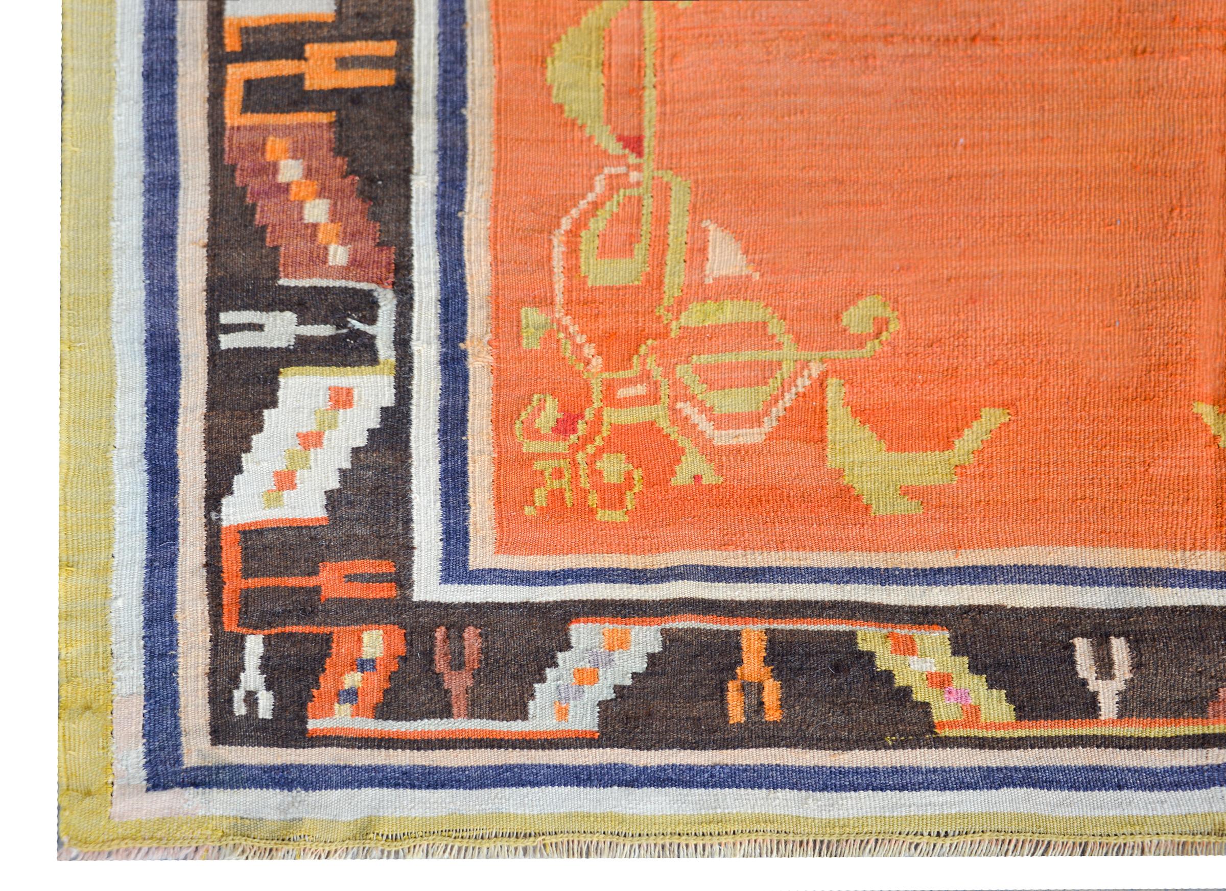 Vintage Azari Kilim Rug For Sale 3