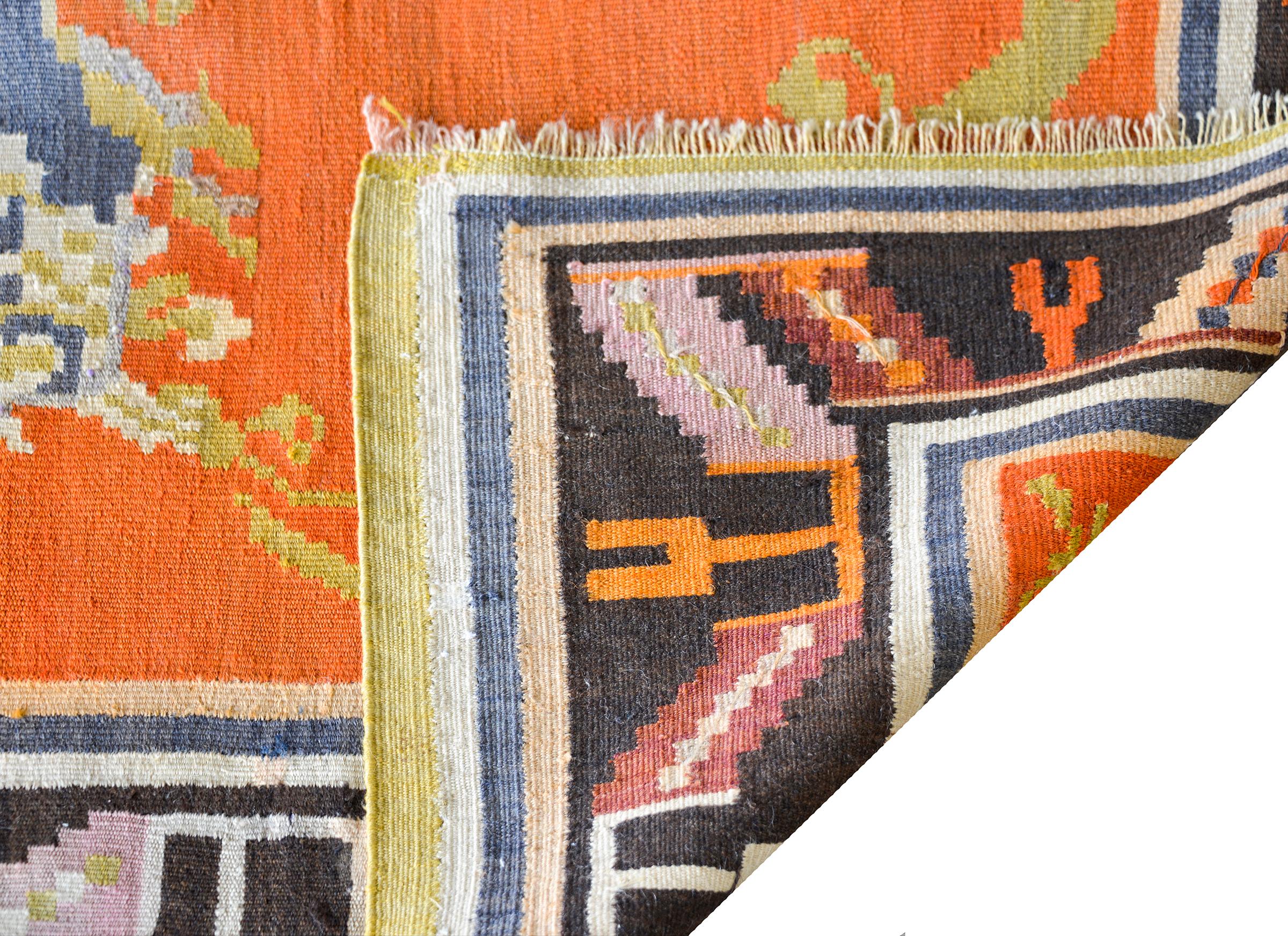 Vintage Azari Kilim Rug For Sale 4