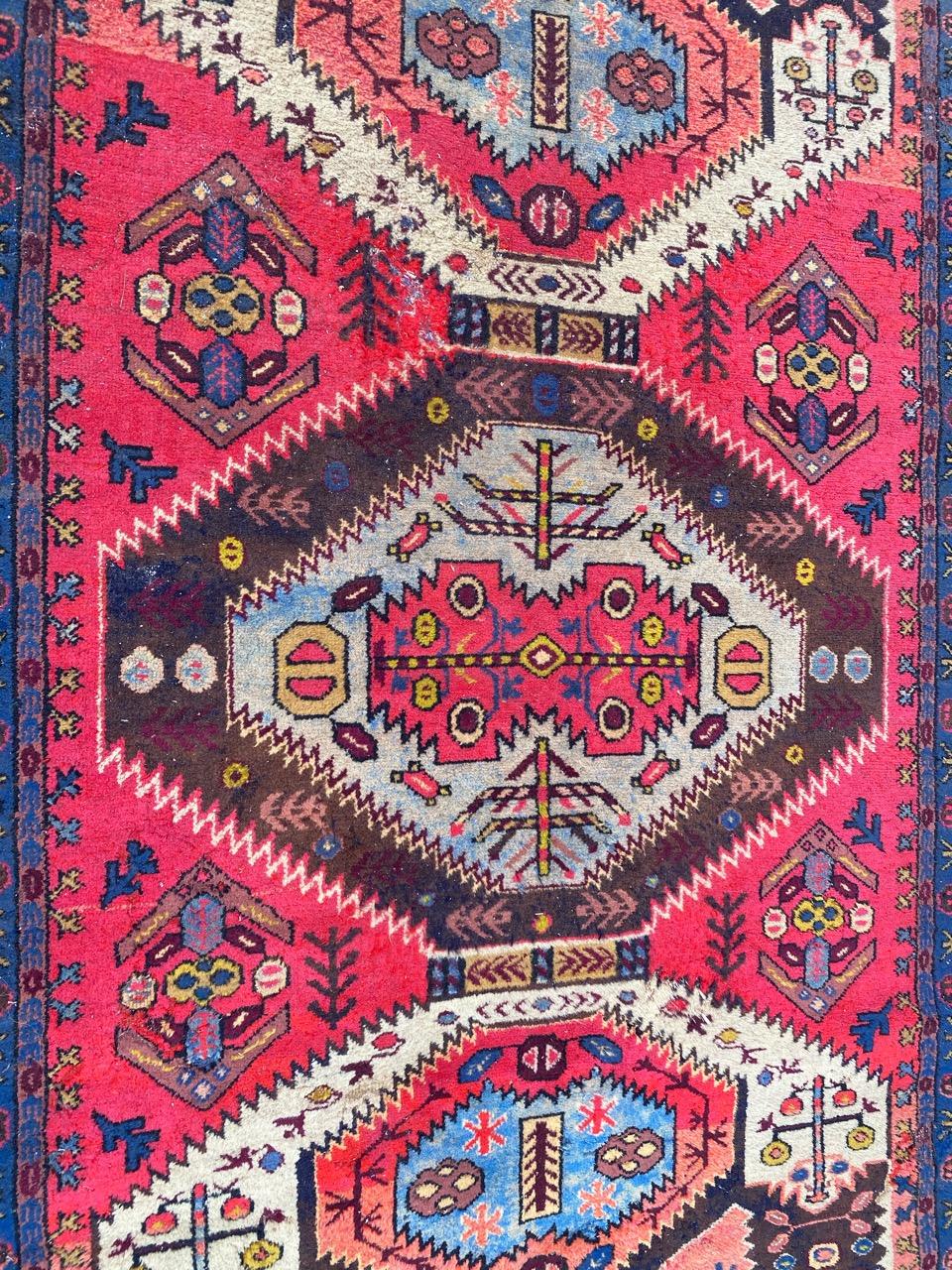 Bobyrug's Vintage Aserbaidschan Schirwan Teppich im Angebot 2