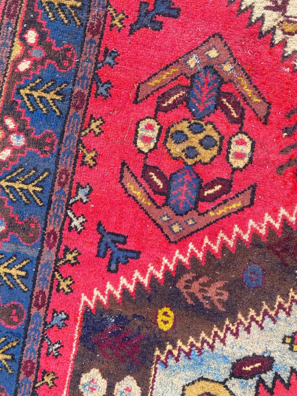 Bobyrug's Vintage Aserbaidschan Schirwan Teppich im Angebot 3