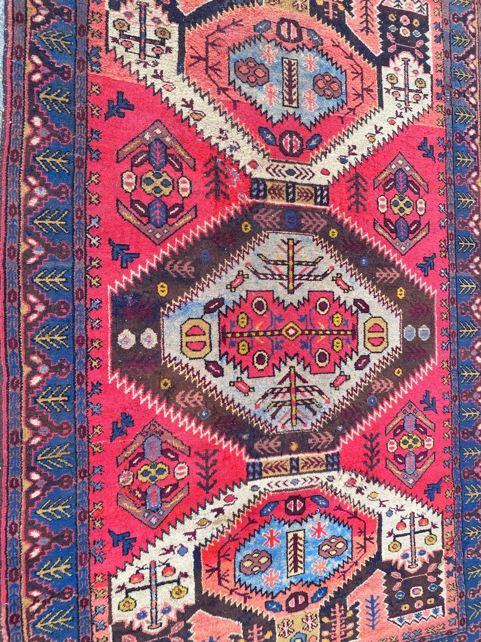 Bobyrug's Vintage Aserbaidschan Schirwan Teppich im Angebot 9