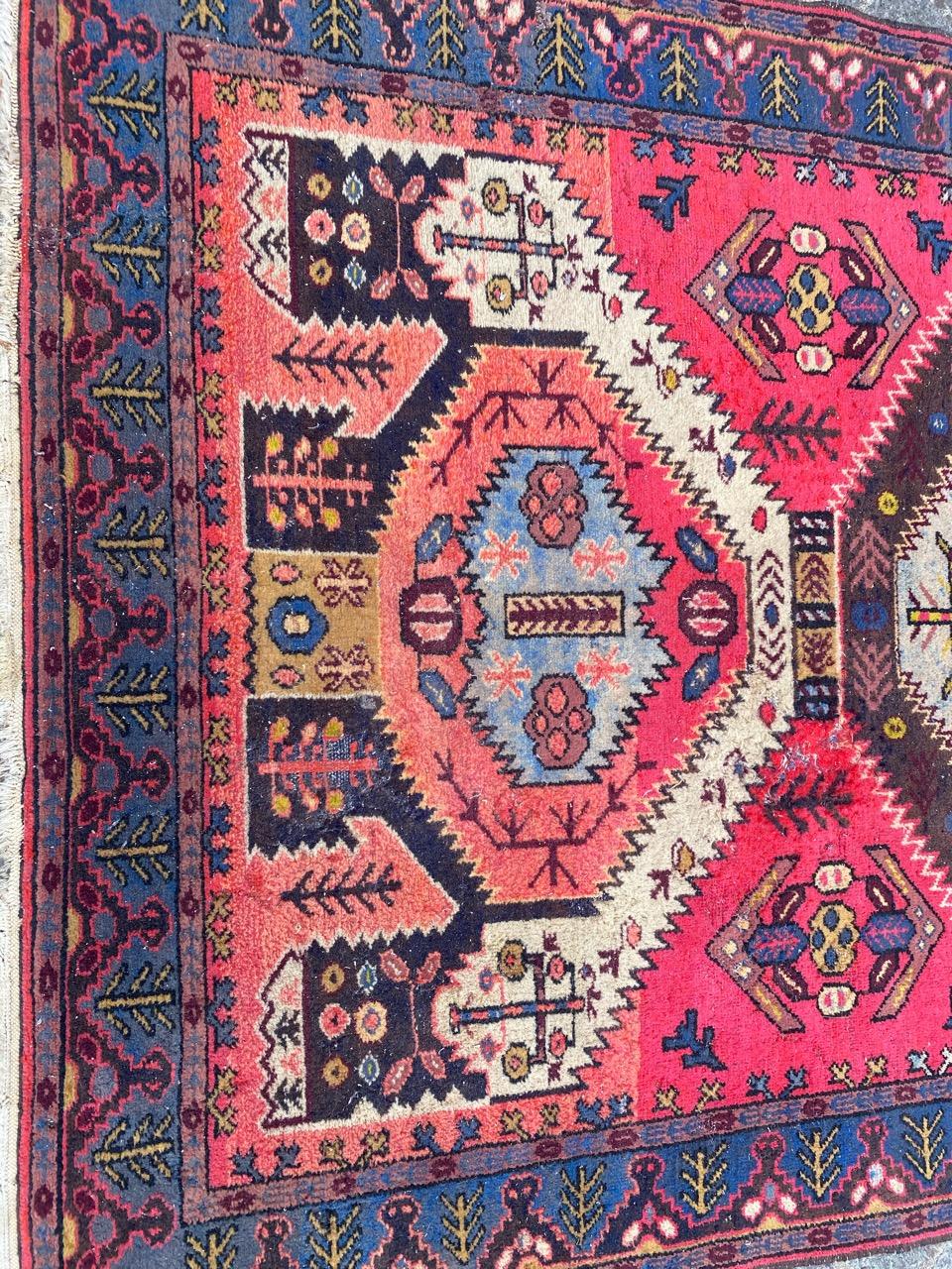 Bobyrug's Vintage Aserbaidschan Schirwan Teppich (Kasachisch) im Angebot