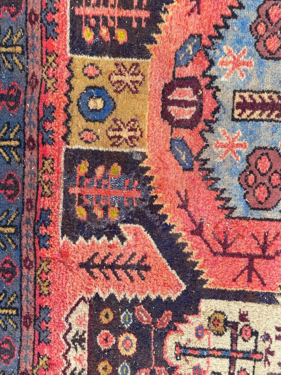Bobyrug's Vintage Aserbaidschan Schirwan Teppich (Aserbaidschanisch) im Angebot
